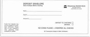 ATM Custom Deposit Envelope