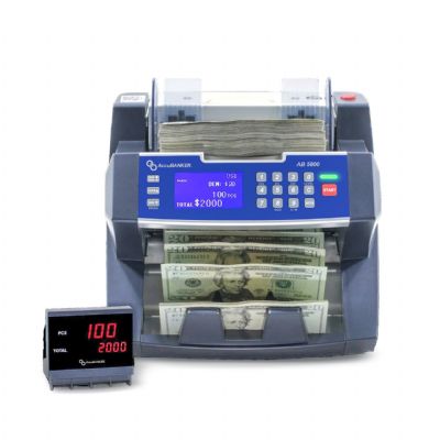 AccuBanker AB5800 Currency Counter w/ Batch Value