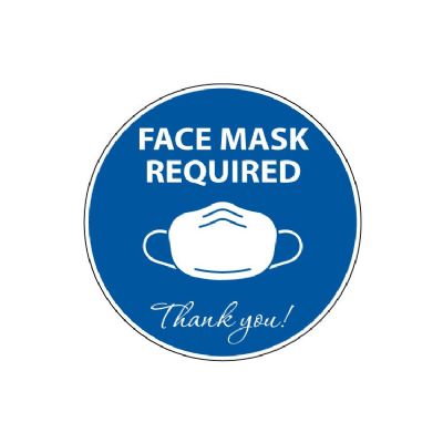 Mask Required Decal 
