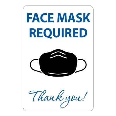 Mask Required Wall Sign