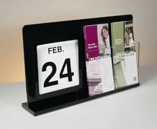 All-In-One Display w/ Brochure Pockets & Calendar