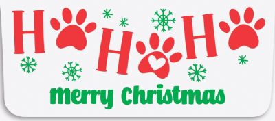 "Merry Christmas" Currency Envelope - Paws