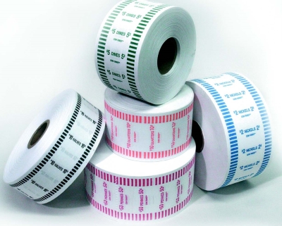 1000Ft Auto Coin Wrapper Rolls - Dollars