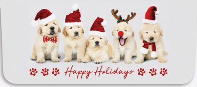 "Happy Holidays" Currency Envelope - Dogs