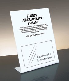 Availability of Funds