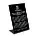 Patriot Act 2018 - Personal Business Account Countertop Sign