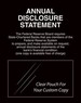 Annual Disclosure Statement, FDIC Banks (Fed. Reserve)