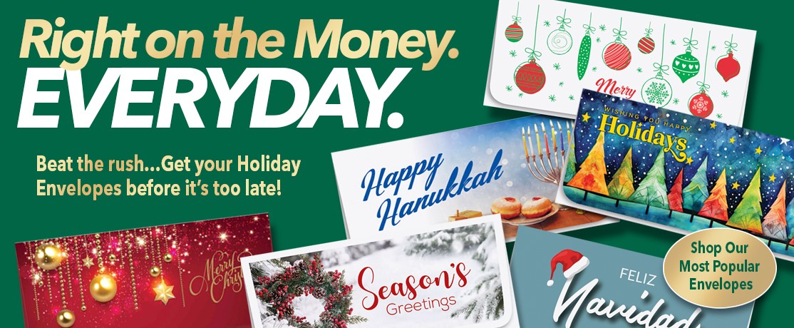 Holiday Currency Envelopes